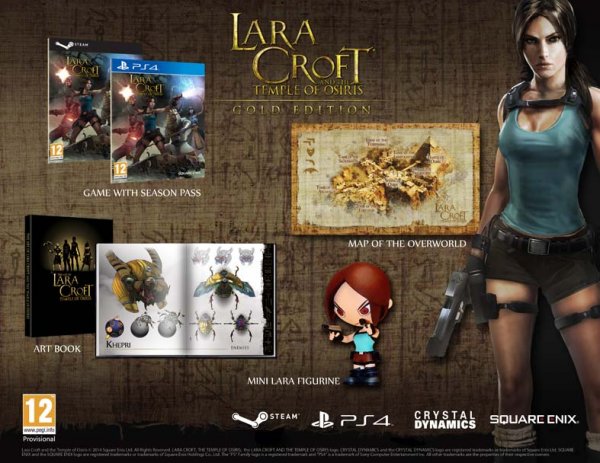 PS4 LARA CROFT AND TEMPLE OF OSIRIS GOLD EDITION